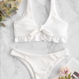 New trendy white bathing suit!